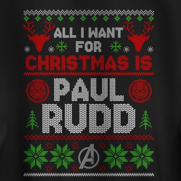 The Avengers Ugly Christmas Sweatshirt Paul Rudd Sweater Gift For Christmas 17 - Picture 2 of 5